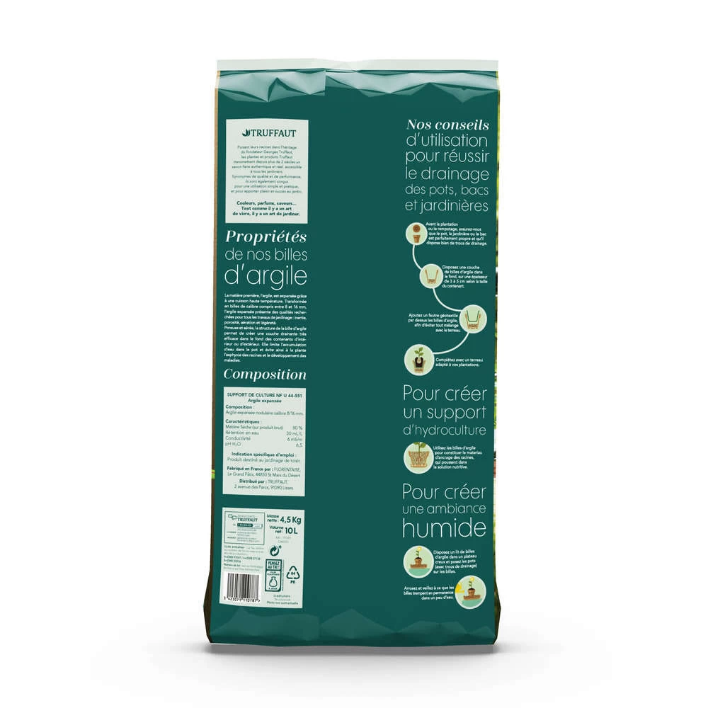 Billes D'argile Calibre 8/16 Mm - Sac De 10 Litres – Image 2