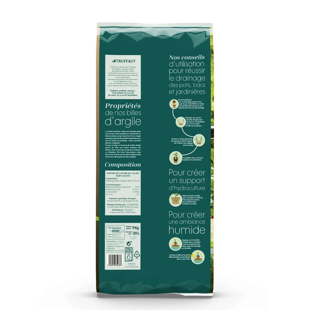 Billes D'argile Calibre 8/16 Mm - Sac De 20 Litres – Image 2