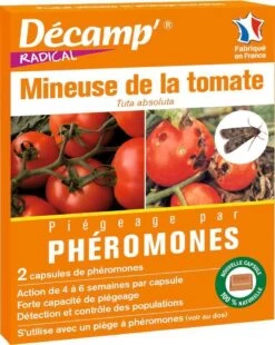 Phéromone Contre La Mineuse De La Tomate (2 Capsules)