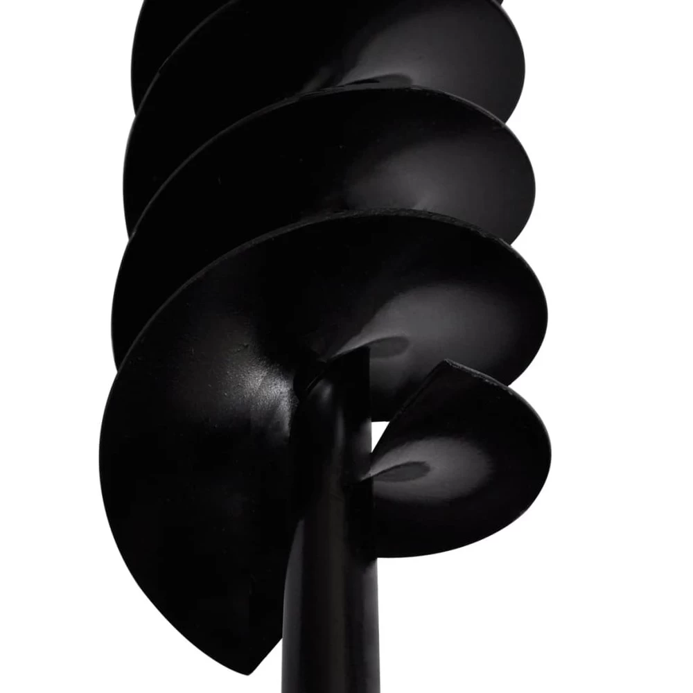 VIDAXL Tarière De Sol Avec Mèche De Tarière Spirales 120 Mm Acier Noir – Image 5
