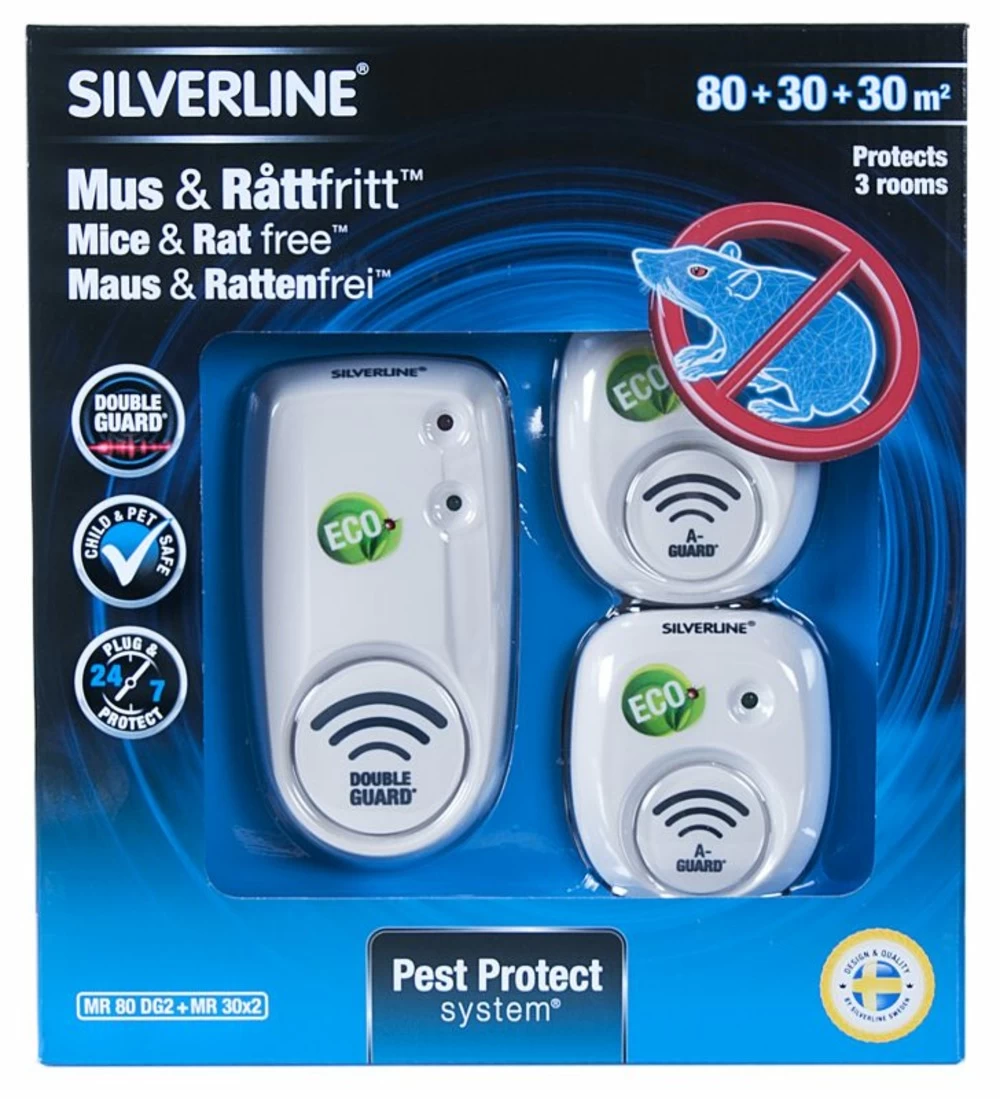 Répulsifs Pour Rongeurs Mr 80 Dg2 + Mr 30x2, 3 Appareils – Image 3