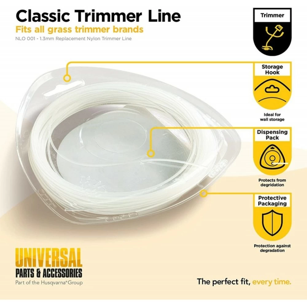 McCulloch Fil De Coupe-herbe En Nylon 1.3mm X 15m Nlo001 â Image 4