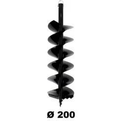 Mèche Semi-professionnelle ø 200 Mm Pour Tarière Thermique