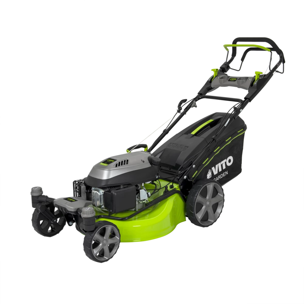 Tondeuse Thermique 6.5cv 508 Mm Roues Avant Pivotantes Surfaces 2000m² Vito