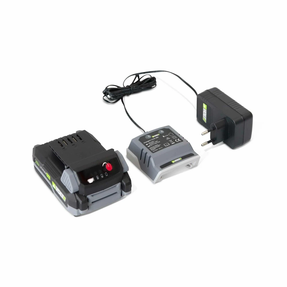 Voltr - Débroussailleuse Sans Fil Voltr ø25cm - Coupe-bordures électrique Avec Batterie Lithium Ion + Chargeur 20v – Image 7