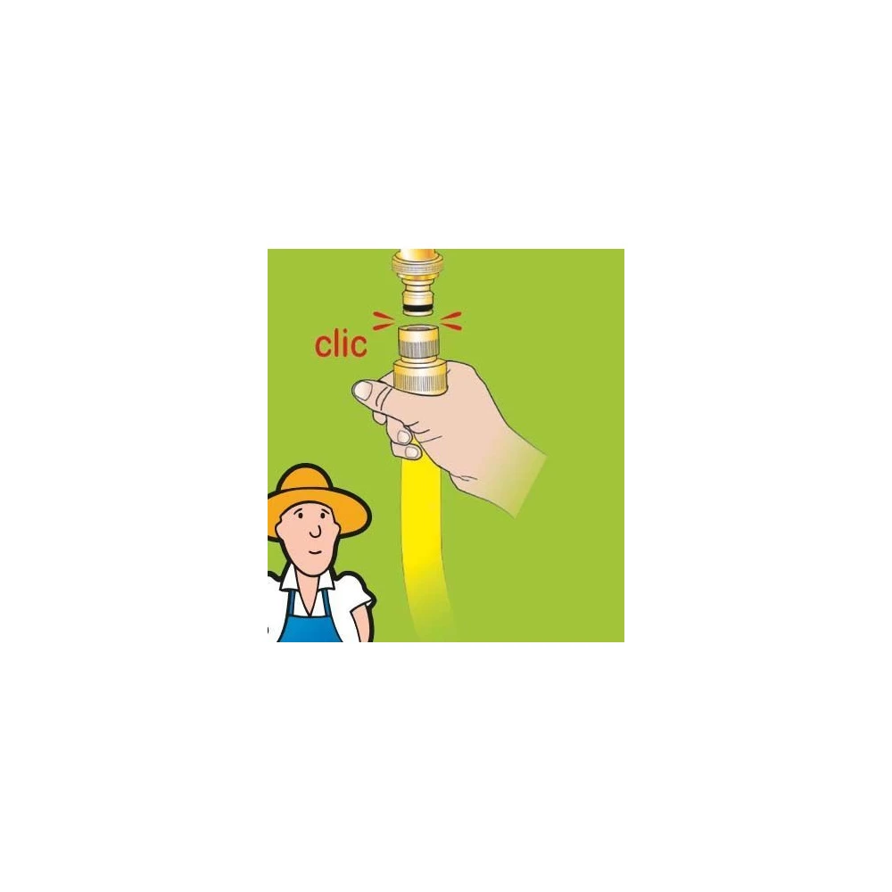 Nez De Robinet Automatique Femelle En Laiton (lot De 3) – Image 2