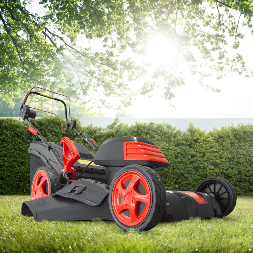 Tondeuse à Gazon électrique Tractée 1800w - 46cm Avec Carter En Acier - Elem Gar – Image 5