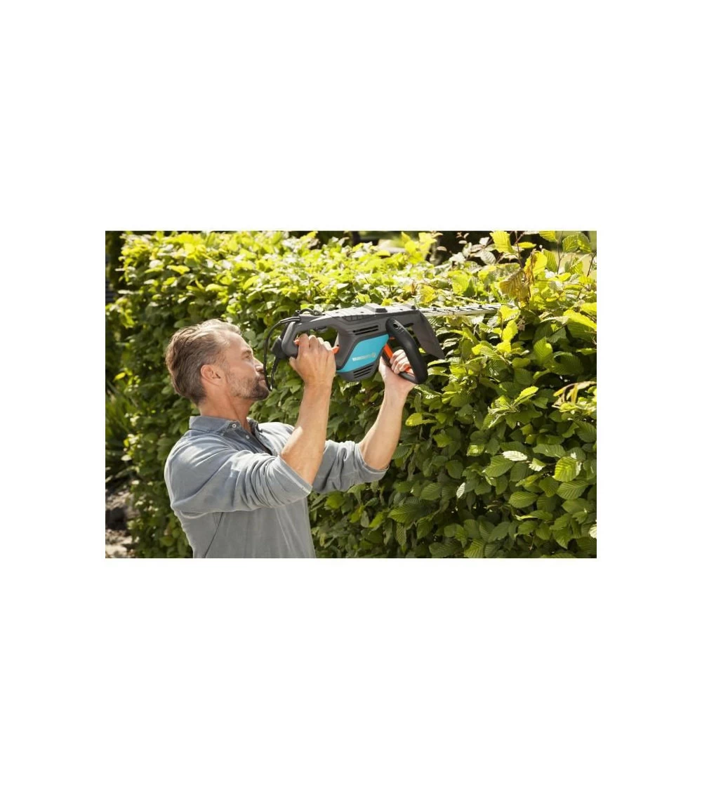 Gardena Taille-haies électrique Comfortcut 600/55 – 600w – Lame 55cm & Coupe ø27mm – Poignée Ergoline – Butée Protec – Image 4