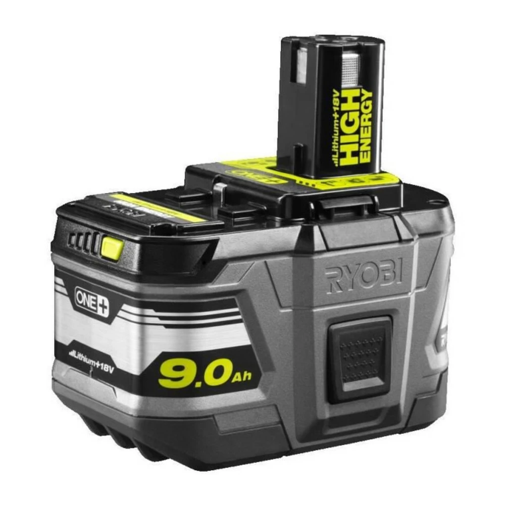 Ryobi 1 Batterie Lithium+ 18v - 9,0 Ah High Energy - Gestion Individuelle De Charge/décharge Des Cellules