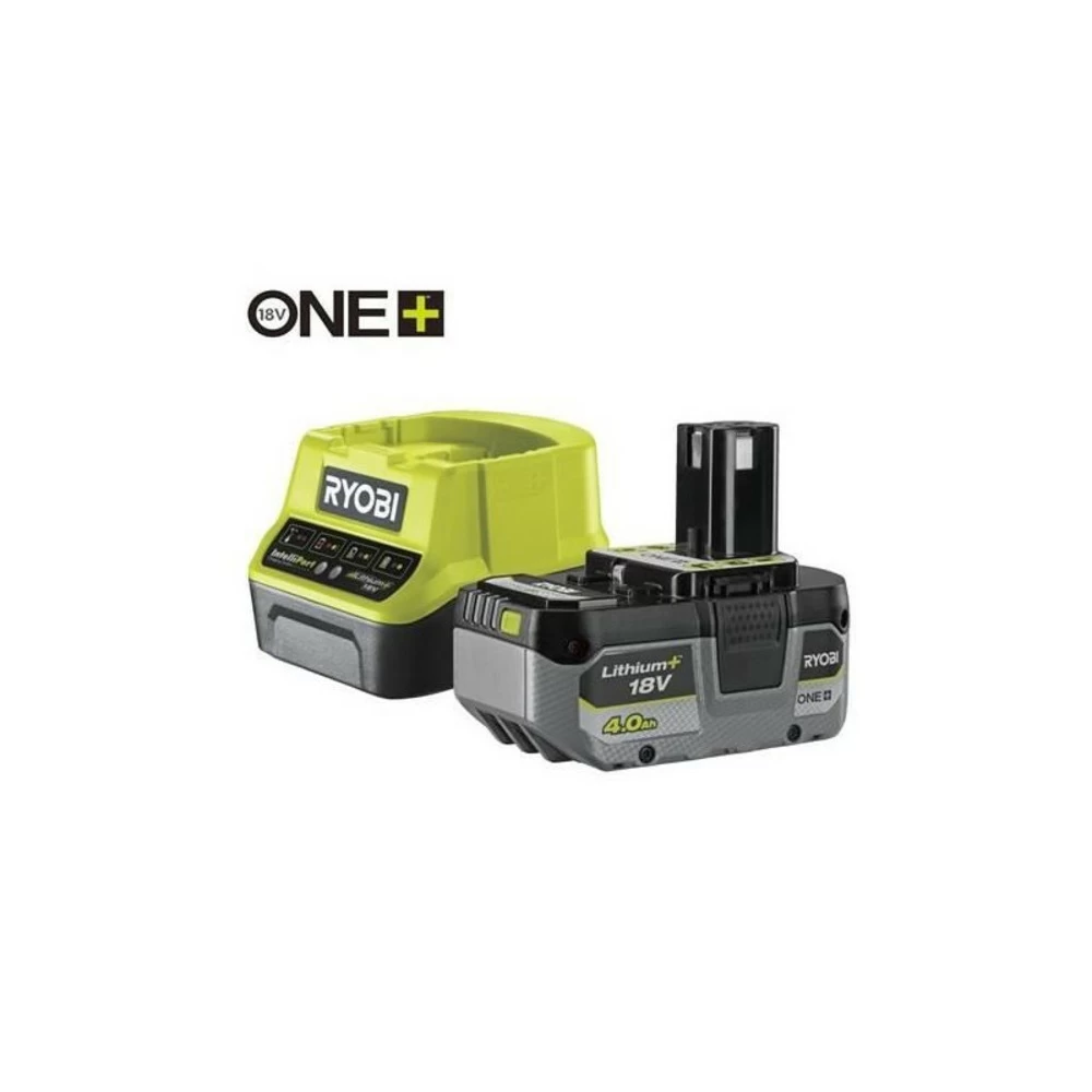 Ryobi 1 Batterie Lithium+ 18v - 4,0 Ah Compacte Et 1 Chargeur Rapide 2,0 A – Image 2