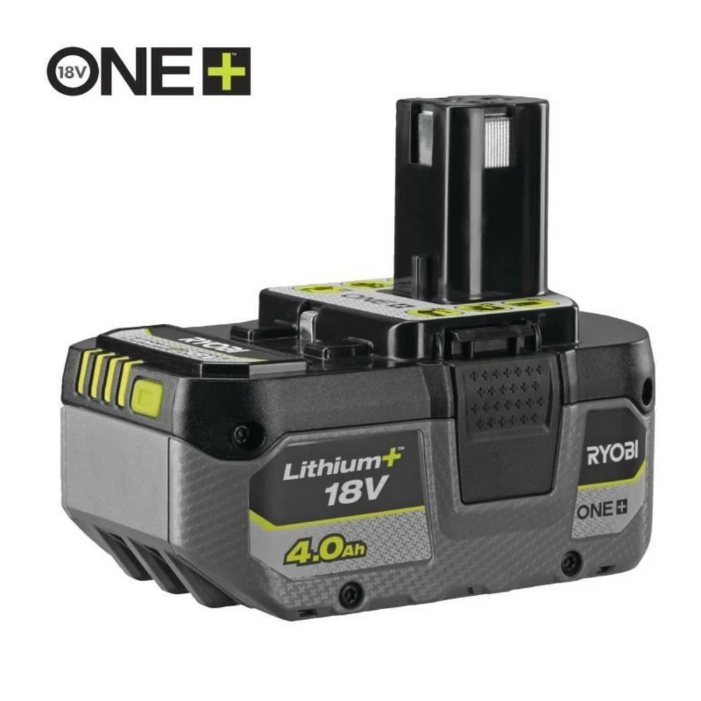 Ryobi 1 Batterie Lithium+ 18v - 4,0 Ah Compacte Et 1 Chargeur Rapide 2,0 A – Image 3