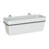 - Kit Balcon Jardiniere Capri Re 50cm V2 Blanc 50,2 X 28,5 X H20 Cm - 1,45l