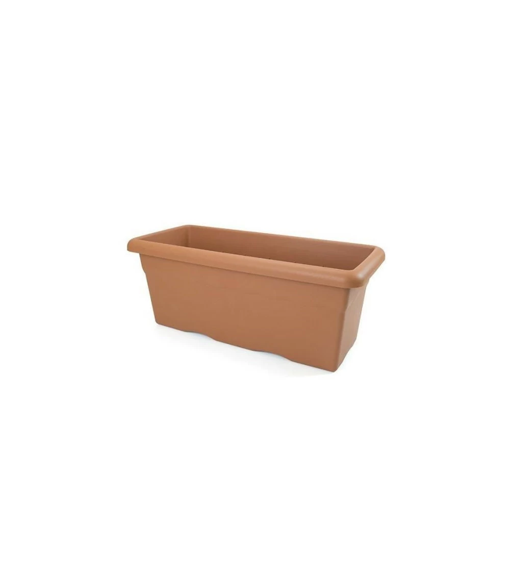 Jardiniere Rectangulaire ø 100 X 44 Cm - Terracotta