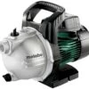 Metabo Pompe De Jardin P 3300 G - 900w - Débit Max. 3300 L/h - Hauteur D'aspiration Max. 8 M