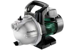 Metabo Pompe De Jardin P 4000 G - 1100w - Débit Max. 4000 L/h - Hauteur D'aspiration Max. 8 M