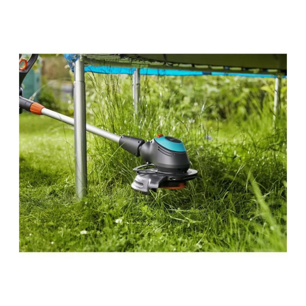 Gardena Coupe-bordures Easycut 450/25 – 450w – ø25cm – Fil Rotorcut – Manche Télescopique Inclinable – Etrier Protec – Image 4