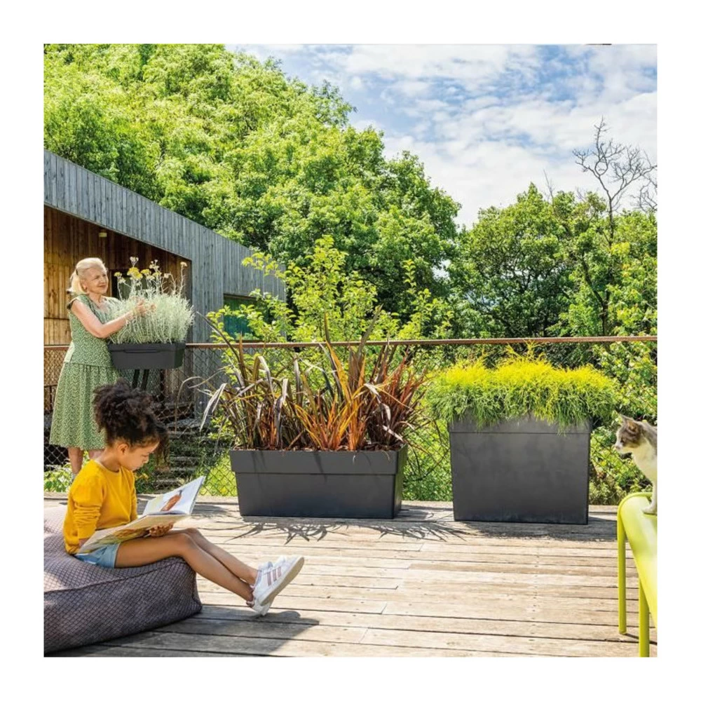 Muret Haut Like R - Hauteur 78 Cm - Anthracite - – Image 5