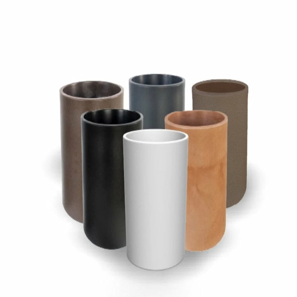 Pot De Fleurs Hortensia 40 High ø40x80cm - Taupe – Image 2