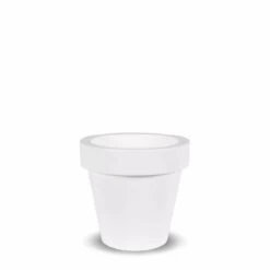 Pot De Fleurs Magnolia 160 ø160x152cm - Blanc