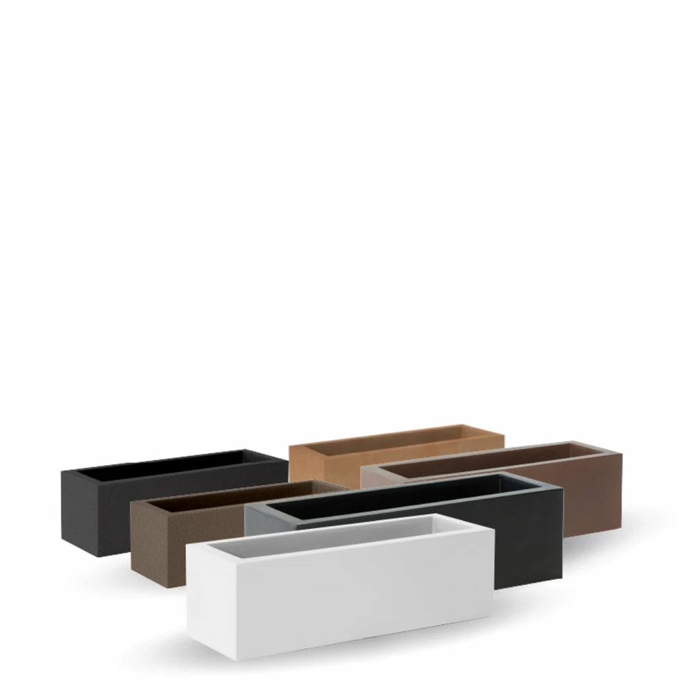 Jardinière Jara 100x40x36cm - Couleur Terracota – Image 3