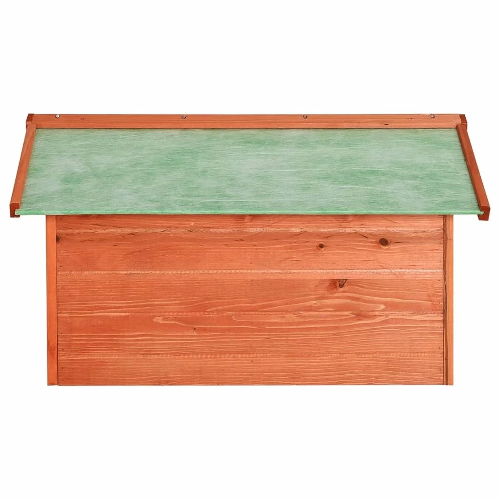 VIDAXL Garage De Tondeuse à Gazon 72x87x50 Cm Bois De Sapin Solide – Image 5