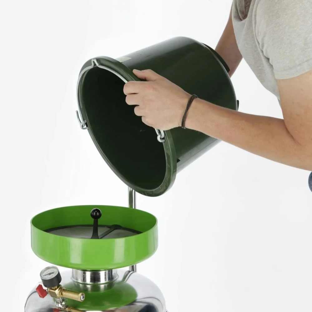 KERBL PulvĂ©risateur Complet Kalk Inox 39,5 L Acier Inoxydable â Image 3