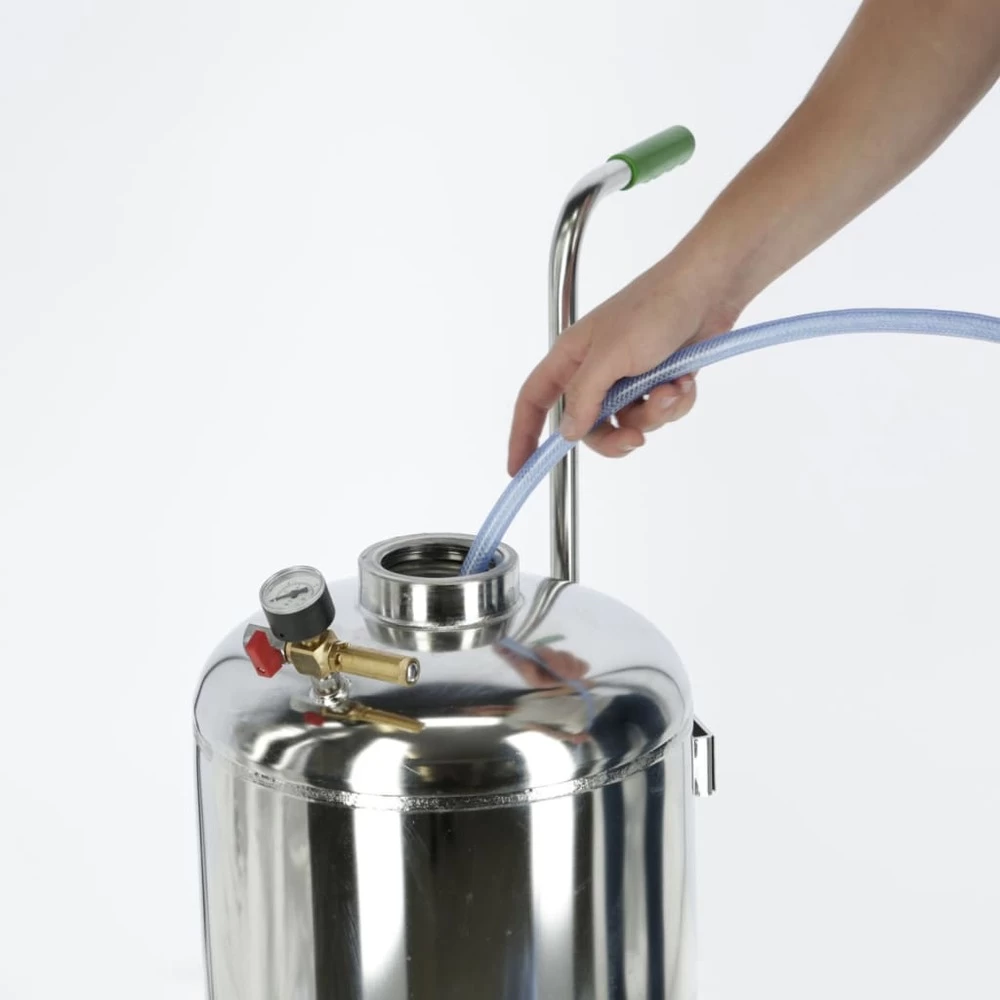 KERBL PulvĂ©risateur Complet Kalk Inox 39,5 L Acier Inoxydable â Image 7