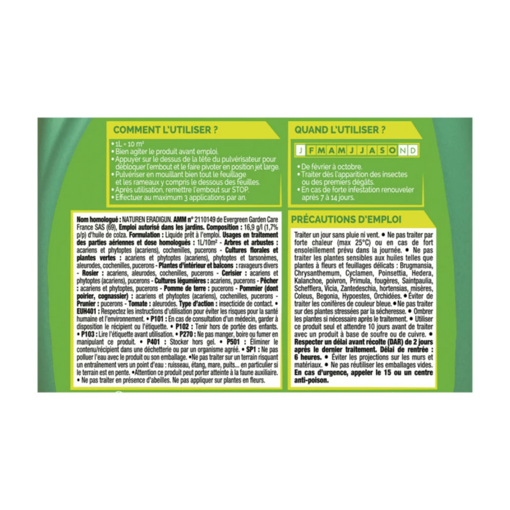 Insecticide Polyvalent FertiligĂšne - 800ml â Image 2