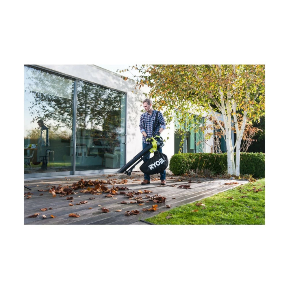 Souffleur Aspiro-broyeur Ryobi - Obv18 - 18v Oneplus Brushless - Sans Batterie Ni Chargeur – Image 4