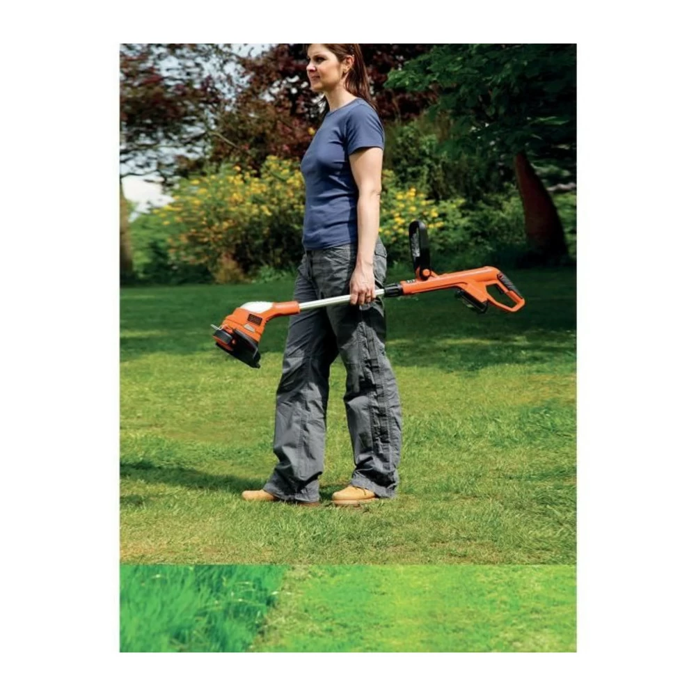 Black & Decker Black+decker Coupe-bordure 23 Cm 18 V 2 Ah - Glc1823l20-qw - Tete Pivotante 180° – Image 2