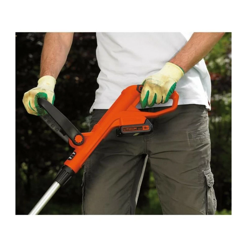 Black & Decker Black+decker Coupe-bordure 23 Cm 18 V 2 Ah - Glc1823l20-qw - Tete Pivotante 180° – Image 5