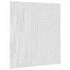 VIDAXL Moustiquaire Magnétique Pour Fenêtres Blanc 120x140 Cm