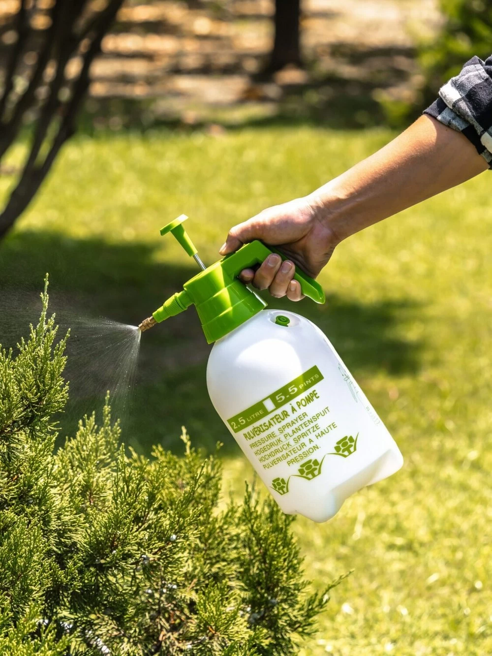 Pulvérisateur à Pression - Suan - Multiusages Pour Le Jardin Et La Maison - Contenance : 2500 Ml – Image 2