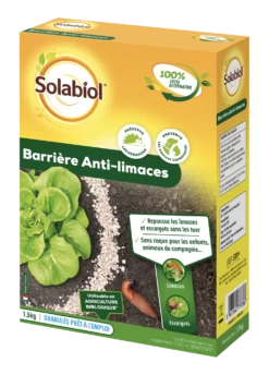 Solabiol Sobarpot15 | Barriere Anti-limaces & Escargots| 1,5 Kg | Utilisable En
