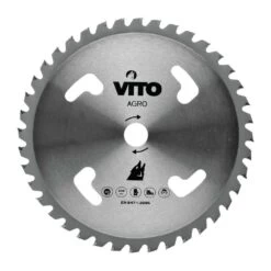 Lame De Coupe Débroussailleuse 40 Dents-diamètre 255mm Alesage 25.4-tungstène