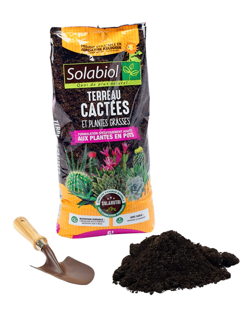 Solabiol Tercac6 | Terreau CactĂ©es Et Plantes Grasses | 6l | Croissance Vigoure â Image 2