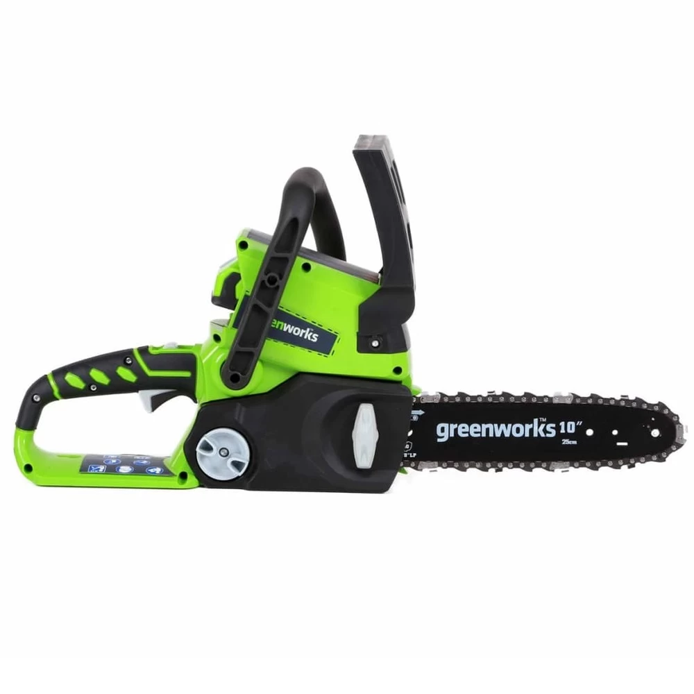 Greenworks Tronçonneuse Sans Batterie 24 V G24cs25 25 Cm 2000007 – Image 2