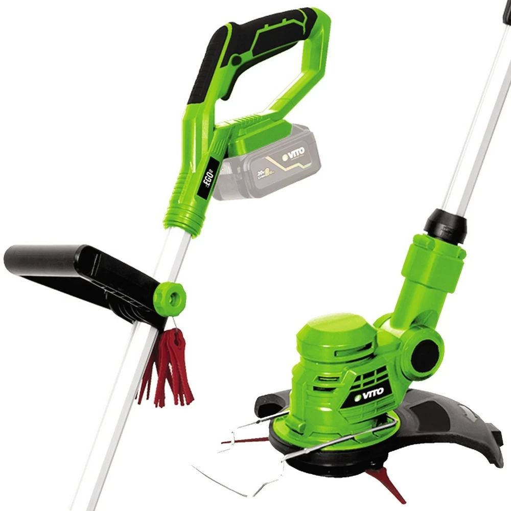 Coupe Bordure Sans Fil 20v Vito Ego Li + 20 Lames De Rechange – Image 2